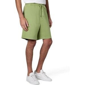 Michael Kors MK Men's Flap Pocket Drawstring Shorts Green Size 30